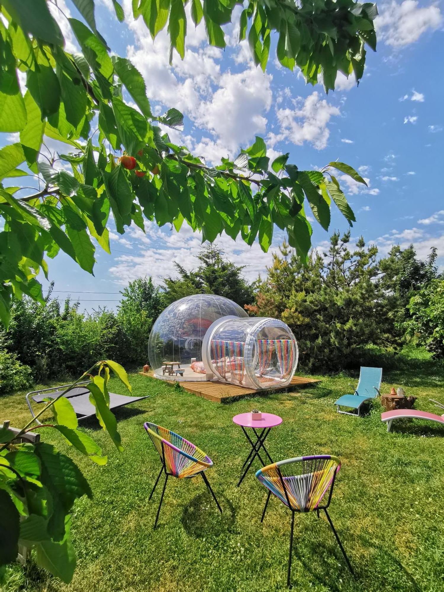 La Bulle Des Champs Bed & Breakfast Champmotteux Ngoại thất bức ảnh